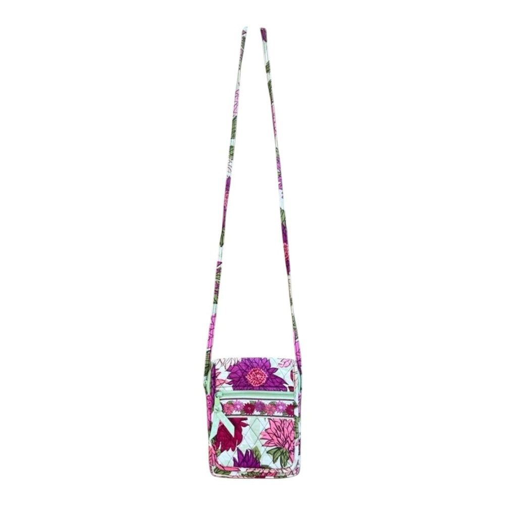 Vera Bradley Mini Hipster Crossbody Bag in Hello Dahlia! Pattern
